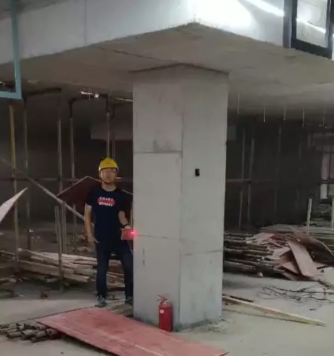 利用結(jié)構(gòu)柱作為控制點(diǎn) 利用結(jié)構(gòu)柱作為控制點(diǎn)