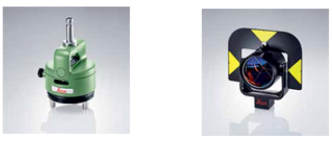 徠卡棱鏡和支架合理搭配，更易獲得高精度測(cè)量成果！